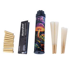 Máquina de Liar Cigarrillos de Bolsillo Mini, Venta al por Mayor, 4 Piezas, Forma de <span class=keywords><strong>Cono</strong></span>, Rodillo de Tabaco Manual - Product Image 3