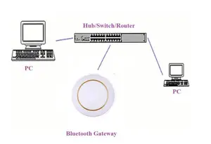 BLE 5.0 passerelle longue portée à connexion Multiple passerelle sans fil WiFi Bridge Manager pour balise en positionnement/IOT