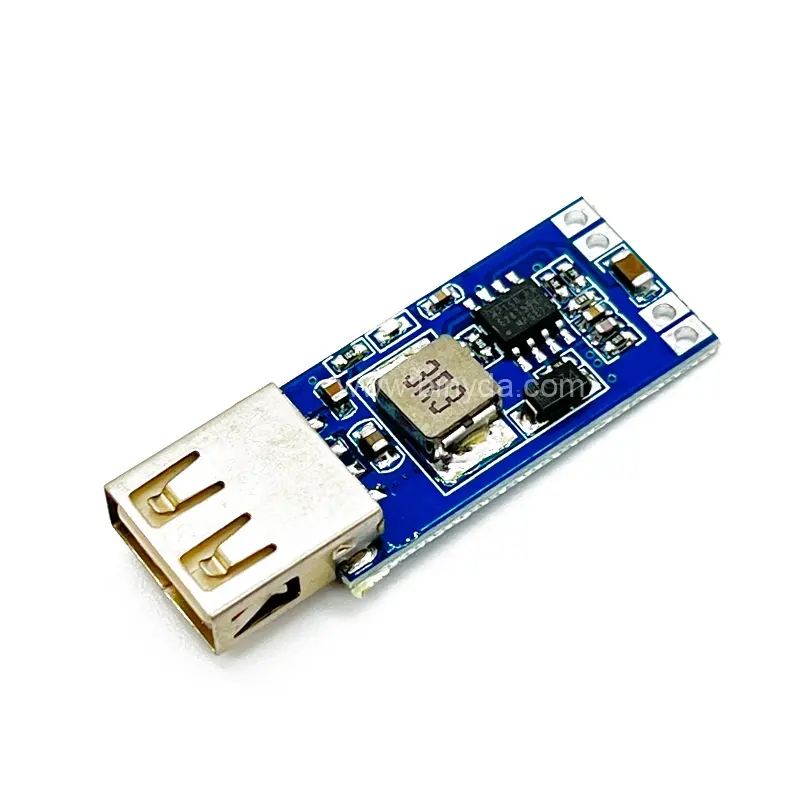 DC-DC 9V 12V 24V כדי 5V DC 3A USB צעד למטה באק אספקת חשמל מודול לוח פלט רגולטור עבור USB מטען לרכב