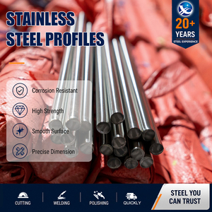 2507 304 321H ASTM A276 150mm Cold Rolled Stainless Steel Rod 12m - Product Image 1
