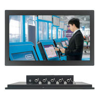 21.5 pouces IP65 étanche VGA tout-en-un industriel résistif écran tactile panneau PC 1000 1920x1080 ordinateur en aluminium intégré