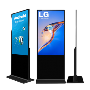 จอแสดงผลดิจิทัลแบบตั้งพื้นในอาคารขนาด 43 นิ้ว พร้อมไฟแบ็คไลท์ในตัว จอ LCD สำหรับโฆษณา ระบบแอนดรอยด์ เหมาะสำหรับร้านค้าปลีก รถไฟฟ้าใต้ดิน และลิฟต์ - Product Image 1