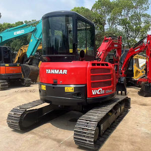 รถขุดขนาดเล็กมือสอง Doosan 5 ตัน เครื่องยนต์ Yanmar รุ่น Vic55/Vic80 ความจุบุ้งกี๋ 0.16 ลูกบาศก์เมตร พร้อมมอเตอร์ Enerpac - Product Image 1