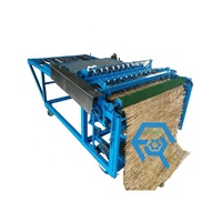 Machine à tricoter automatique pour rideaux en paille, appareil de tissage de tapis, fabrication de paillasson