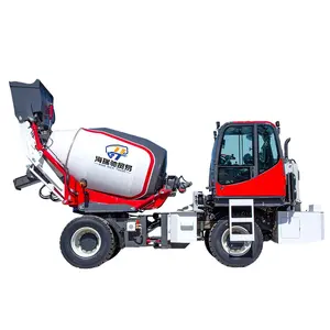 HIGHRICH Brand China factory Mobile Concrete Mixer Truck For Sale best price self-loading mixer truck for sale near me