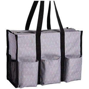 Sac fourre-tout organisateur BSCI avec plusieurs poches extérieures et intérieures pour femmes actives, infirmières, enseignantes et joueuses de football - Product Image 1