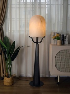 โคมไฟตั้งพื้นหินอ่อนในห้องรับรองผู้บริหารโรงแรมดุสิตธานี แบงกอก ศิลปะล็อบบี้โรงแรมสไตล์วินเทจสุดหรู - Product Image 3