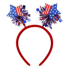 ที่คาดผมวันประกาศอิสรภาพที่4th <span class=keywords><strong>ใหม่</strong></span>ดาวธงสหรัฐอเมริกาผ้าคาดศีรษะ july สำหรับการสำเร็จการศึกษาเดือนรอมฎอนของตกแต่งวันขอบคุณพระเจ้า - Product Image 5