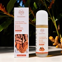 Tonique éclatant à la curcumine fermentée et à la niacinamide pour éclaircir la peau terne, équilibrer le sébum et rafraîchir le teint avec une hydratation douce