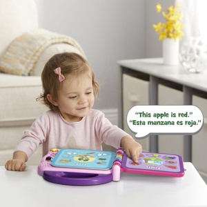 Scout & Violet <span class=keywords><strong>Libro</strong></span> Sonoro Educativo Interactivo Bilingüe de <span class=keywords><strong>100</strong></span> <span class=keywords><strong>Palabras</strong></span> para Niños Pequeños, Aprendizaje Temprano - Product Image 3