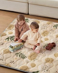 50x50 bé playpen <span class=keywords><strong>Mat</strong></span> cotton Playmate <span class=keywords><strong>mat</strong></span> với dày đệm đệm bọt chống trượt máy có thể giặt bé chơi thảm sàn - Product Image 2