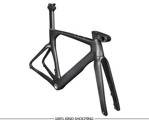 Cadre de vélo de contre-la-montre en carbone T1000, cadre de vélo de course en fibre de carbone, frein à disque, cadre de vélo de route en carbone intégral, triathlon - Product Image 4