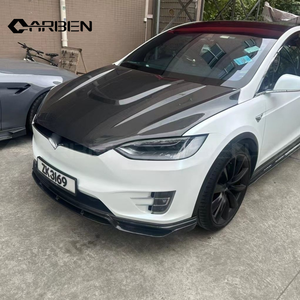 Cofano Anteriore in Fibra di Carbonio, Kit di Aggiornamento e Sostituzione del Coprimotore per <span class=keywords><strong>Tesla</strong></span> <span class=keywords><strong>Model</strong></span> X - Product Image 5