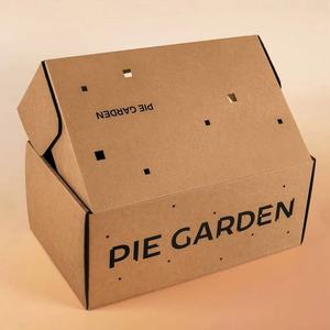 Caja Corrugada Ventilada Ecológica Personalizada |   Empaque Transpirable para Pizza de Panadería con Impresión UV |   Caja de Alimentos OEM - Product Image 4