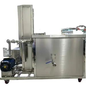 Industrial 61l Single Tank Automatic Risen Engine Cleaning Power Lifting Lowering Filter System Ultrasonic Cleaner Machine