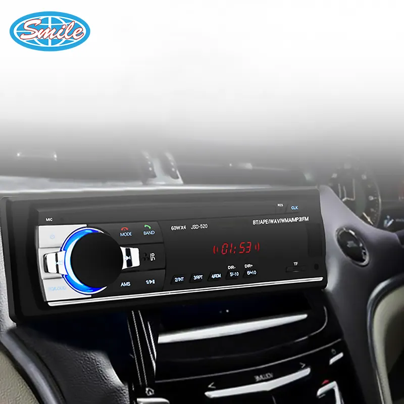 Hot bán xe MP3 máy nghe nhạc LCD hiển thị xe BT đài phát thanh với giao diện USB 12V AUX-IN MP3 BT FM SD TF xe máy nghe nhạc stereo