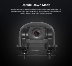 Caméra FPV A2 Mini ultra grand angle avec <span class=keywords><strong>cardan</strong></span> inclinable à axe unique 160° °   Vision nocturne FOV 1080P 2MP, étanche IP67, prend en charge la rotation à l'envers - Product Image 6