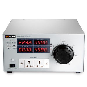 Fuente de Alimentación CA Ajustable Bibo MATRIX 1KVA 300V con Perilla de Ajuste, Salida Única 3.3A, Protección Contra Sobretensión para Investigación Industrial - Product Image 1