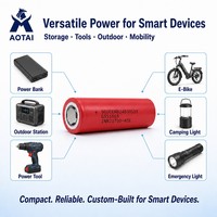 Paket Baterai Li-ion Isi Ulang OEM 21700 4500mAh 3.7V dengan Konektor JST untuk Perangkat Medis Kecantikan Nebulizer
