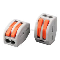 Série QPCT-21 Connecteur de Fil Rapide Compact PCT-212/213/214/215/218 Blocs de Jonction Électriques Enfichables 2P/3P/4P/5P/8P