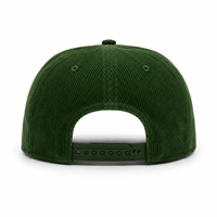 Casquette de baseball unisexe 5 panneaux en coton Oxford et velours côtelé léger, personnalisable avec logo, pour l'extérieur, vente en gros usine, expédition rapide