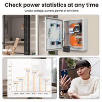 Interrupteur intelligent WiFi 6 LangYeao avec surveillance de l'énergie, modulaire DIY, module compteur de puissance Tuya 16A pour Home Assistant, charge 3840W