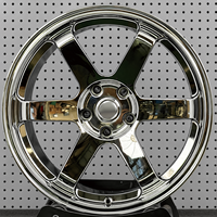 Jantes forgées de luxe à 6 branches chromées 18-24 pouces 5x120 pour BMW M2 M4 M5 M8 Rolls-Royce Land Rover Mercedes-AMG Audi