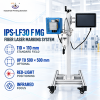 Machine de marquage laser à fibre IPS-LF30 F MG 30W, machine de marquage laser industrielle, 110x110mm