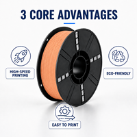 Filamento PETG OEM de 1.75mm, 1kg, para Impresora 3D, Color Personalizado, Logotipo, Empaque de Marca, Alta Resistencia, Bajo Olor, Becreative, Impresoras 3D FDM, MOQ