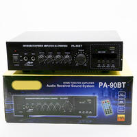 Amplificateur de puissance à tension et impédance constantes BHA PA-90BT, haut-parleur de plafond public haute puissance pour la maison, audio pour sonorisation en direct