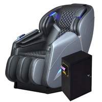 Fauteuil de massage 3D Zero Gravity Full Body de luxe pour distributeur automatique de pièces de monnaie