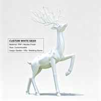 Sculpture de cheval en résine, statue géométrique low-poly, figurine animale rouge, taille et couleur personnalisables, moulée pour parc à thème, maison, bureau, jardin