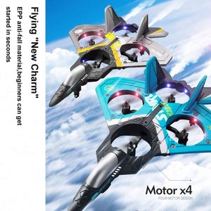 Nouveau modèle d'avion de chasse 2.4G V17 en mousse EPP, jouet télécommandé RC, avion de voltige et planeur aérien - Product Image 2