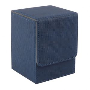 Boîte de rangement pour cartes en PU magnétique durable et portable FX pour plus de 100 cartes, compatible avec les jeux de société et les cartes de visite - Product Image 3