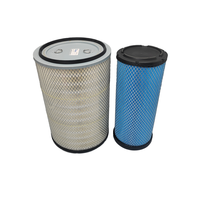 Filtre à air PU3144 PU3145 – Remplacement multi-OE pour l'entretien des moteurs de chargeuses et de bulldozers Shantui