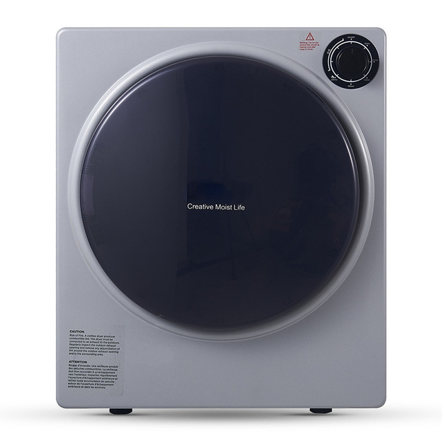 6kg Clothes Dryer Drum Dryer Large Capacity Household Full-automatic Underwear Sterilization Clothes Dryer