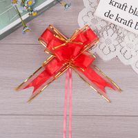Décoration de joyeux anniversaire au détail ruban de traction papillon ensemble de nœuds de couleurs mélangées ruban décoratif de mariage coloré