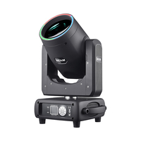 Nouveau modèle 2026 Mini Lampe de projection circulaire LED à faisceau 295W, idéale pour les mariages, les KTV, les DJ et compatible avec le mode de contrôle DMX512