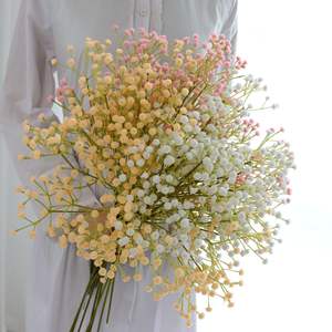 <span class=keywords><strong>Bouquet</strong></span> <span class=keywords><strong>de</strong></span> <span class=keywords><strong>mariée</strong></span> artificiel en gypsophile verte fantôme fait à la main pour mariage, Halloween, Noël <span class=keywords><strong>et</strong></span> décoration intérieure, style moderne - Product Image 4
