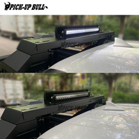 Barra Antivuelco 4WD con Foco Eléctrico de Techo para Camionetas Hilux Vigo Revo Navara Dmax Ranger Np300 Barra Antivuelco Universal de Acero