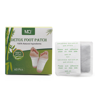 2025 Meilleures ventes Vinaigre de bambou Gingembre Japonais Detox Foot Patch Tampons en bambou