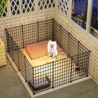 Clôture surélevée d'intérieur de haute qualité pour animaux de compagnie, idéale pour Teddy, Bichon, Corgi, Caniche – Cage pour chien DIY pour chiens de petite et moyenne taille
