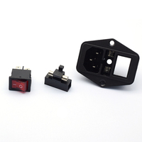 במלאי באיכות גבוהה 10a 250v DB-14 ac חשמל נקבה מתאם שקע AC שקע חשמל