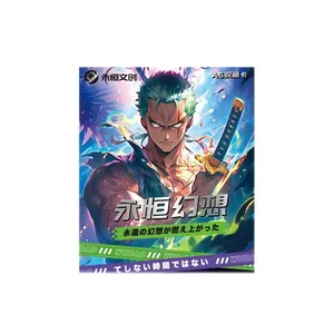 Wholesales Male God Collection Cards Eternal Creative A5 Card Mixed Animation One Demon piece Playing Acg Cards