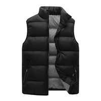 Veste sans manches en duvet chaude pour l'hiver, à capuche, pour homme, gilet pour homme, vente chaude