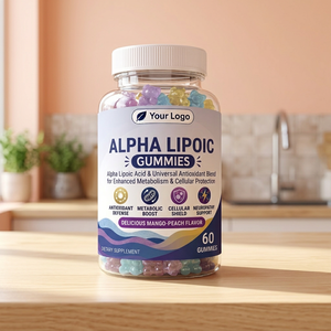 Gummies véganes à l'acide alpha-lipoïque avec saveur naturelle de fruits, pectine végétale, format à croquer pour une routine quotidienne, à la maison et en voyage - Product Image 3