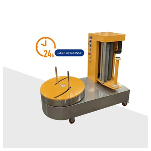 LP600s <b>Stretch</b> Film Luggage Machine Wrapping Suitcase Wrapping Machine Airport Luggage <b>Wrap</b> Packing Machine - Product Image 1