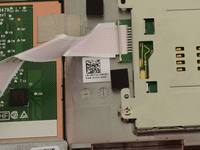 Nouveau repose-poignets pour Latitude 7400 avec pavé tactile C03 PN 762CW P78J4 R0C21 avec lecteur de carte intelligente
