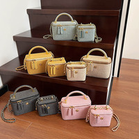 Nouveau Sac Bandoulière Croisé 2026 pour Femme, Sac à Main d'Été Tressé à la Main avec Chaîne Mignonne