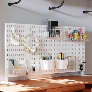 Organizzatore da Scrivania con Ganci Regolabili, Supporto per Ufficio, Casa, Gaming, Scaffale Salvaspazio - Product Image 2